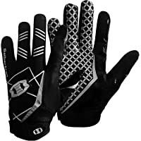 Los mejores  - Seibertron Pro 3.0 Elite Ultra-Stick Sports Receiver Glove American Football Gloves Youth and Adult-Guantes de fútbol…